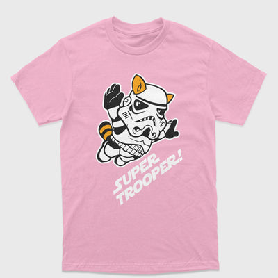 Camiseta Básica Unissex Super Trooper Mario