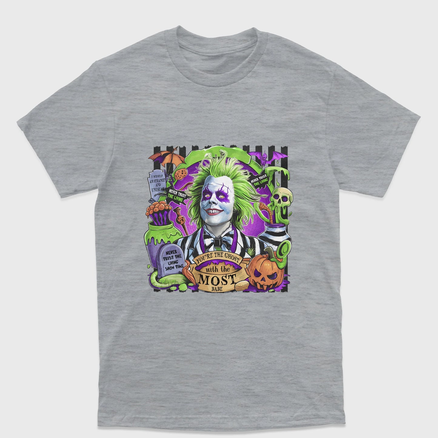 Camiseta Básica Unissex Beetlejuice You Are The Ghost