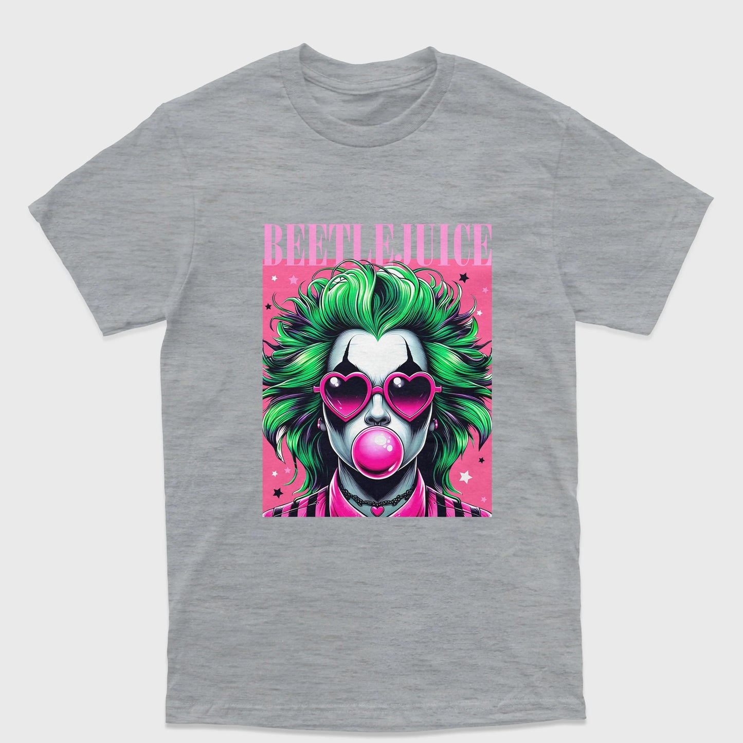 Camiseta Básica Unissex beetlejuice Fashion Movie