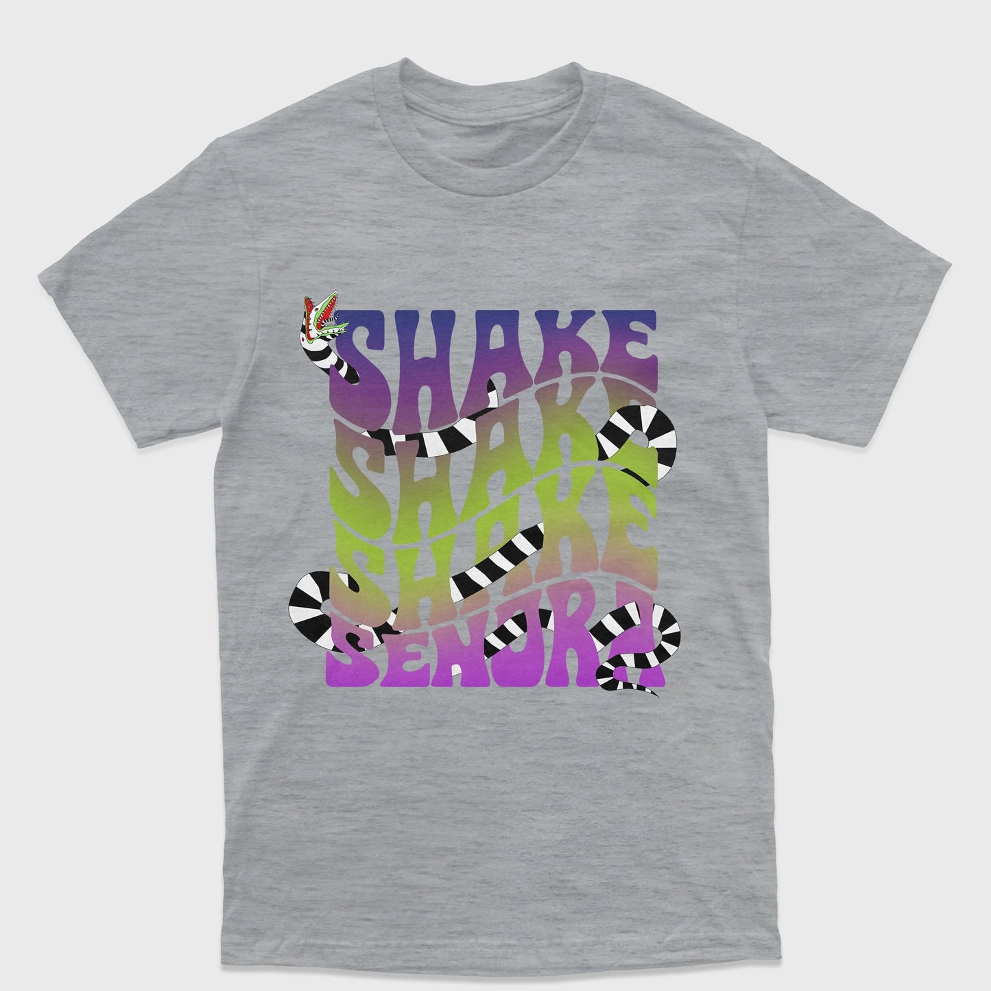 Camiseta Básica Unissex Shake Shake Beetlejuice