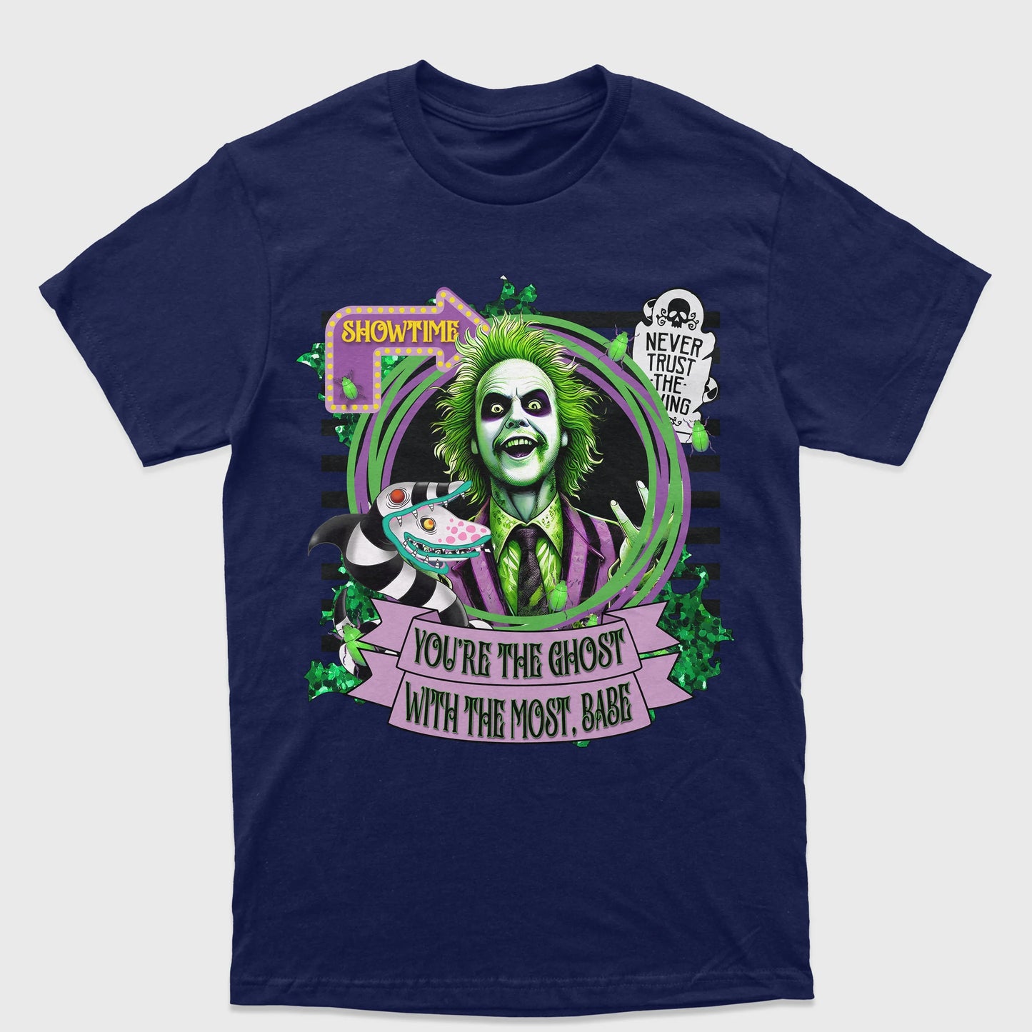 Camiseta Básica Unissex Beetlejuice You Are The Ghost