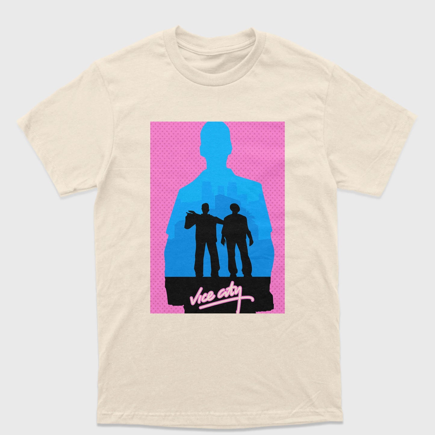 Camiseta Básica Unissex Vice City GTA Game-PEROLA