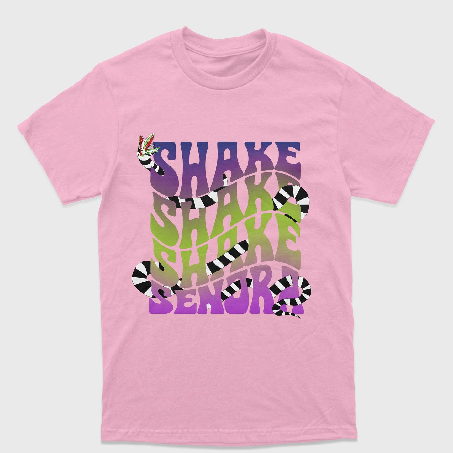 Camiseta Básica Unissex Shake Shake Beetlejuice