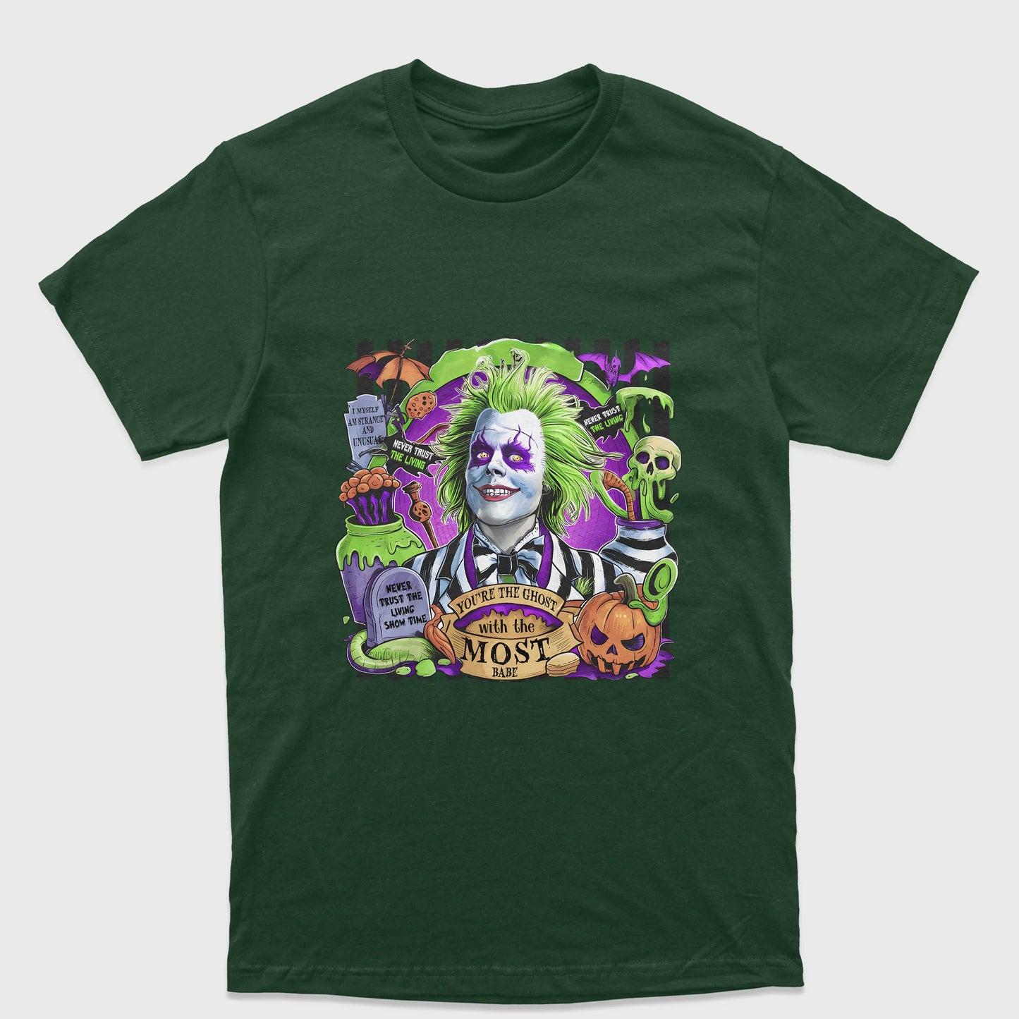 Camiseta Básica Unissex Beetlejuice You Are The Ghost