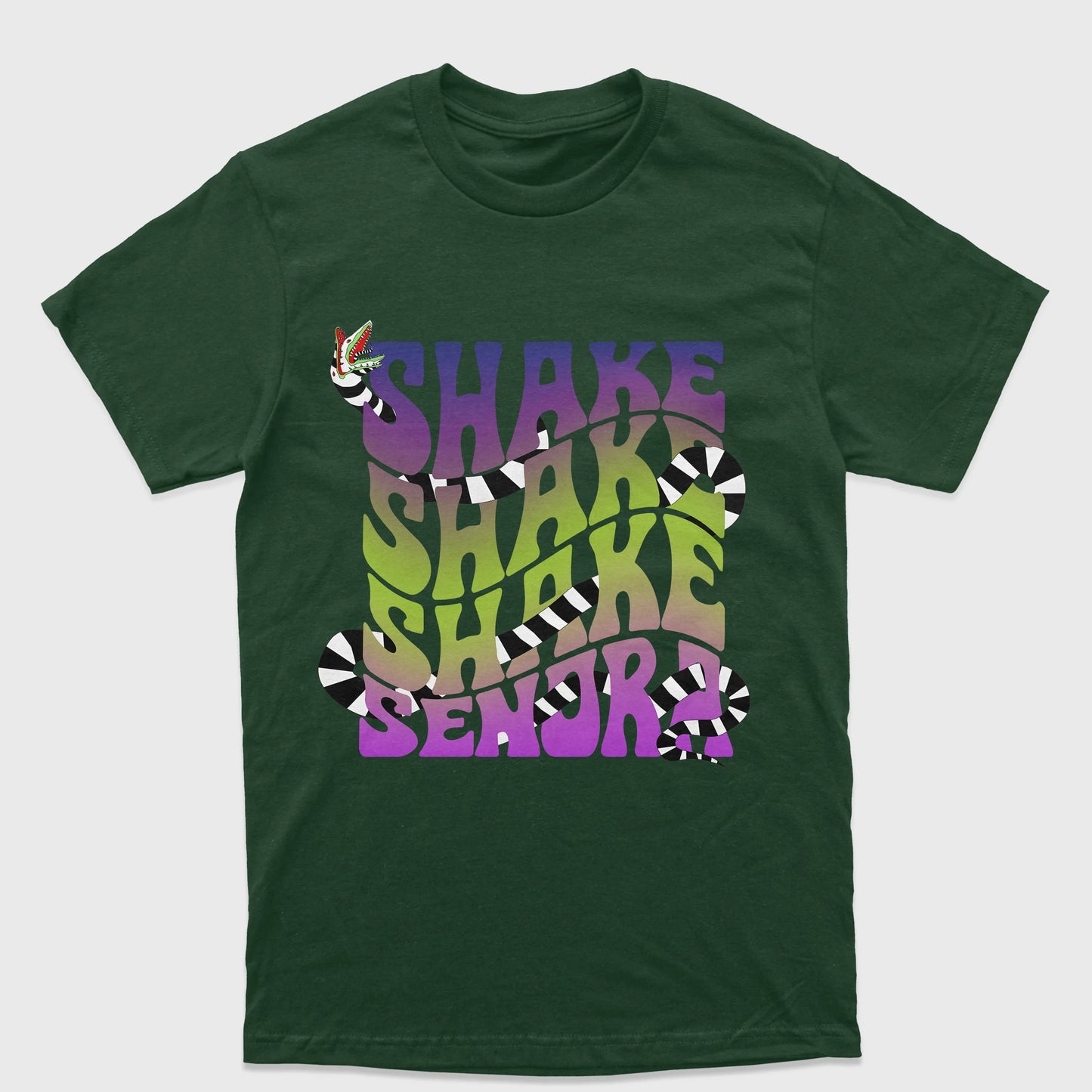 Camiseta Básica Unissex Shake Shake Beetlejuice