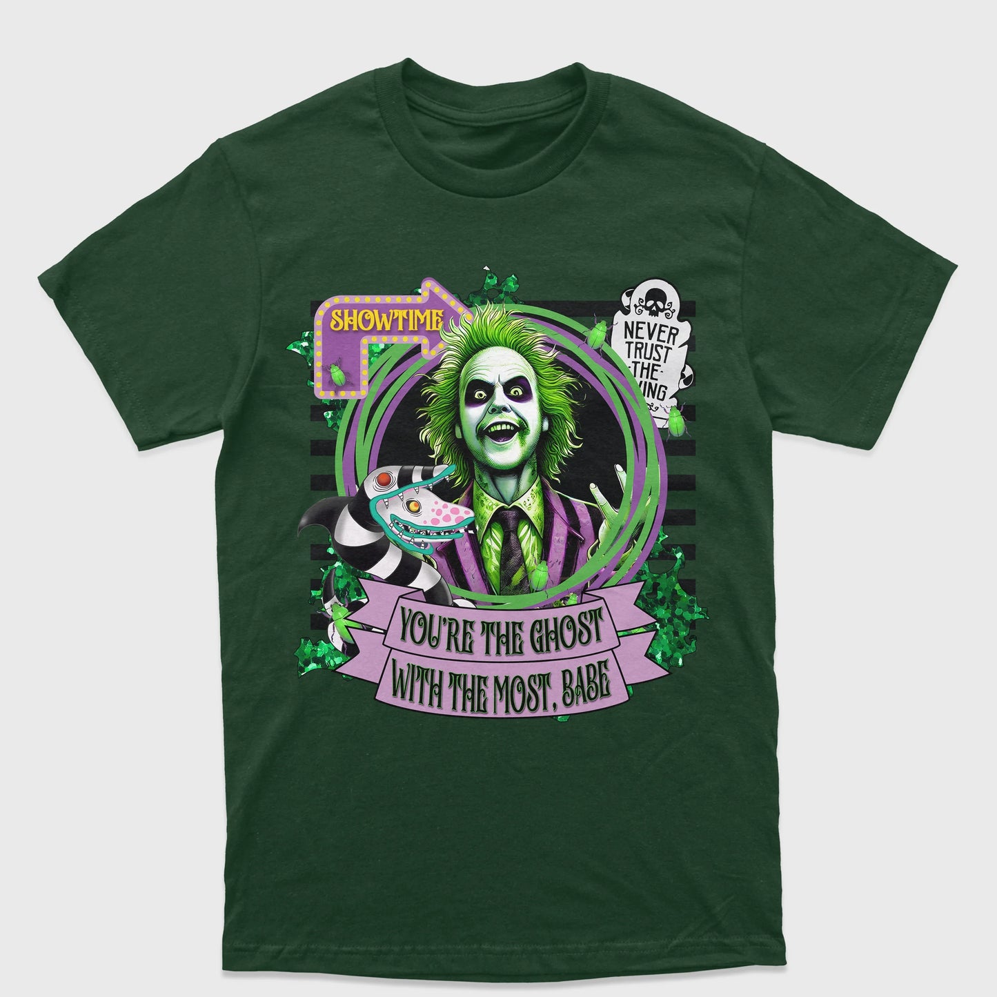 Camiseta Básica Unissex Beetlejuice You Are The Ghost