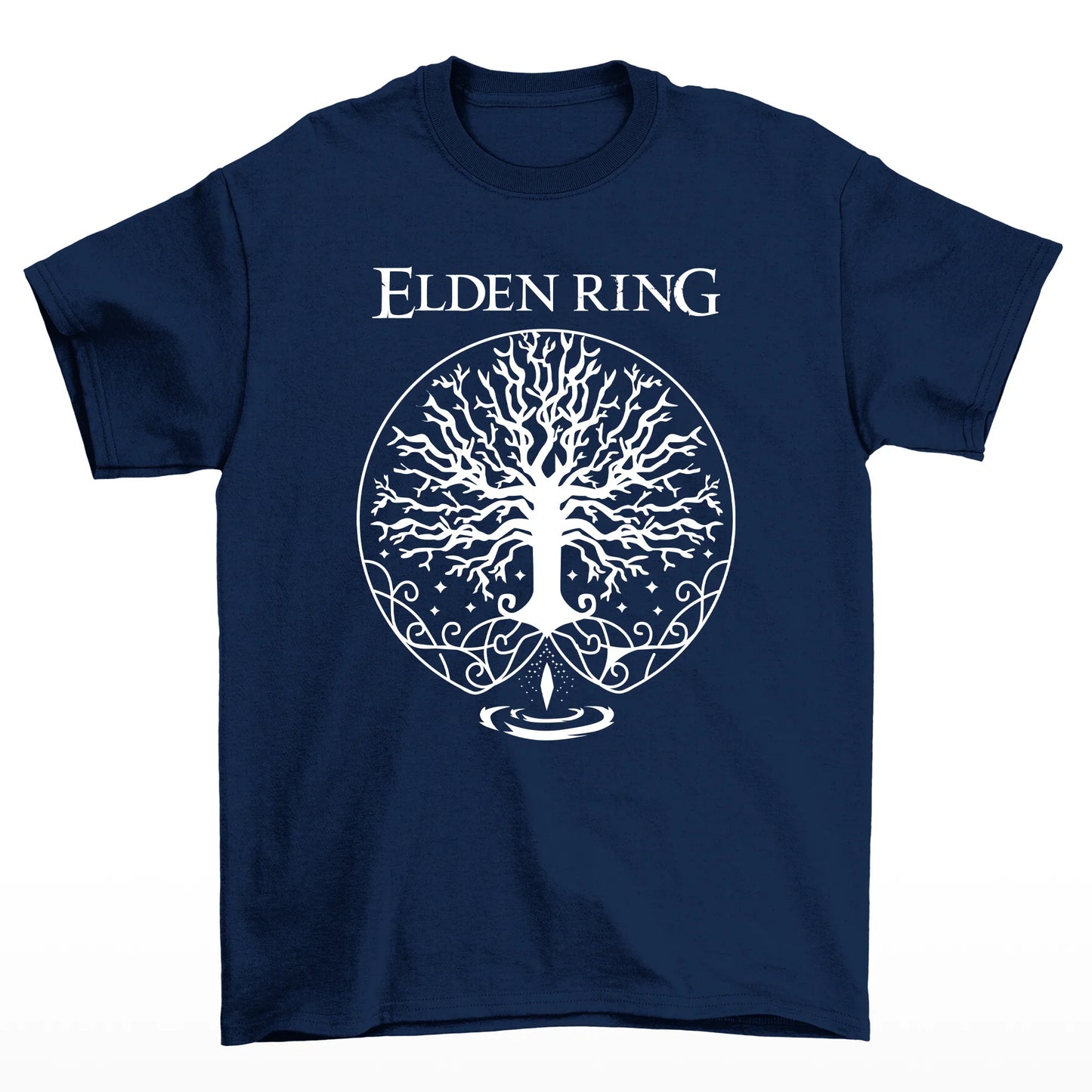 Camiseta Básica Térvore Elden Ring-azul-marinho