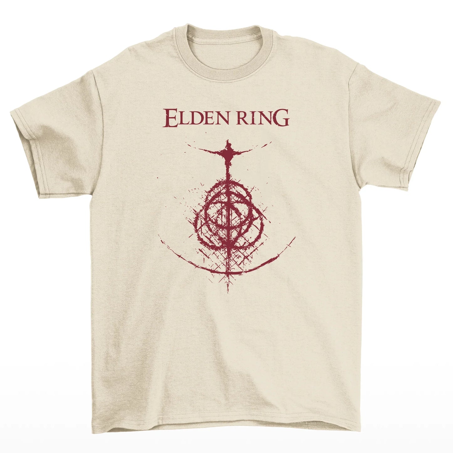 Camiseta Básica Elden Ring Symbol-pérola