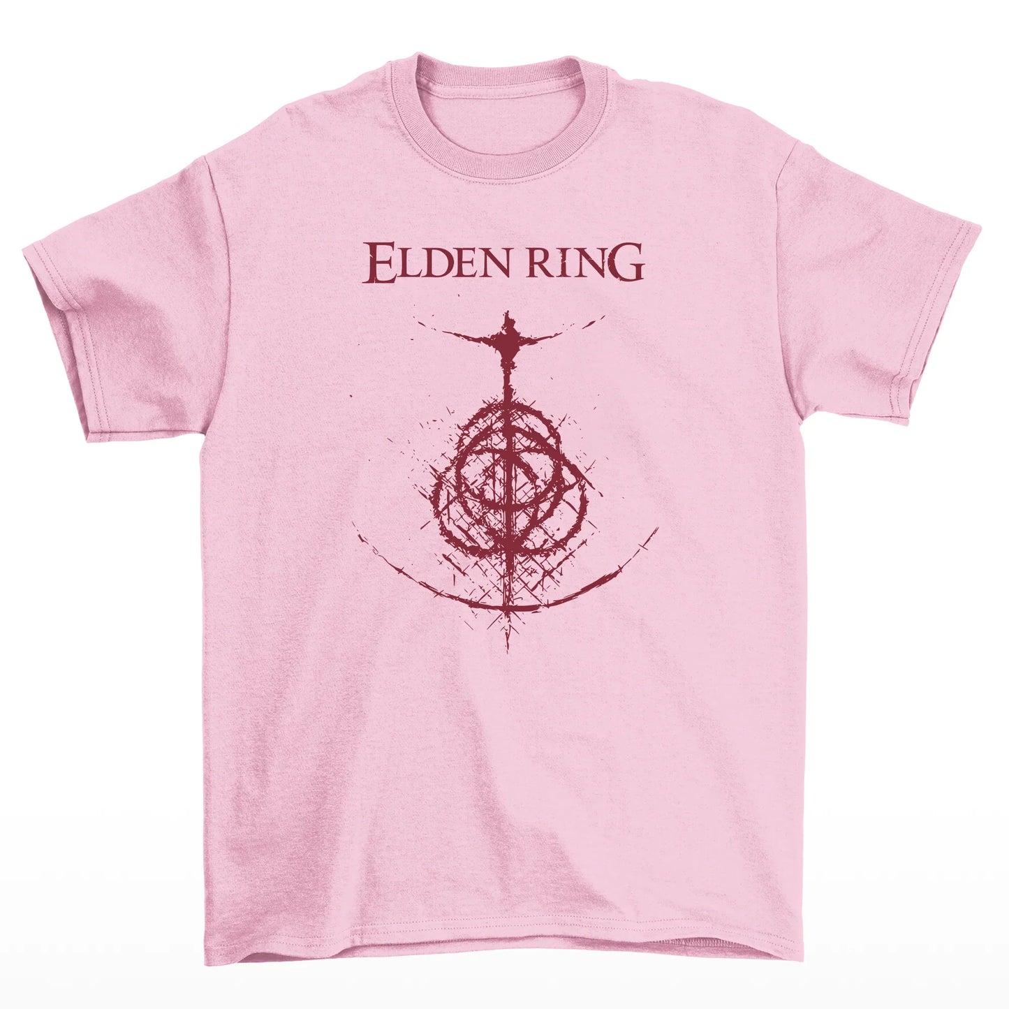 Camiseta Básica Elden Ring Symbol-rosa bebe