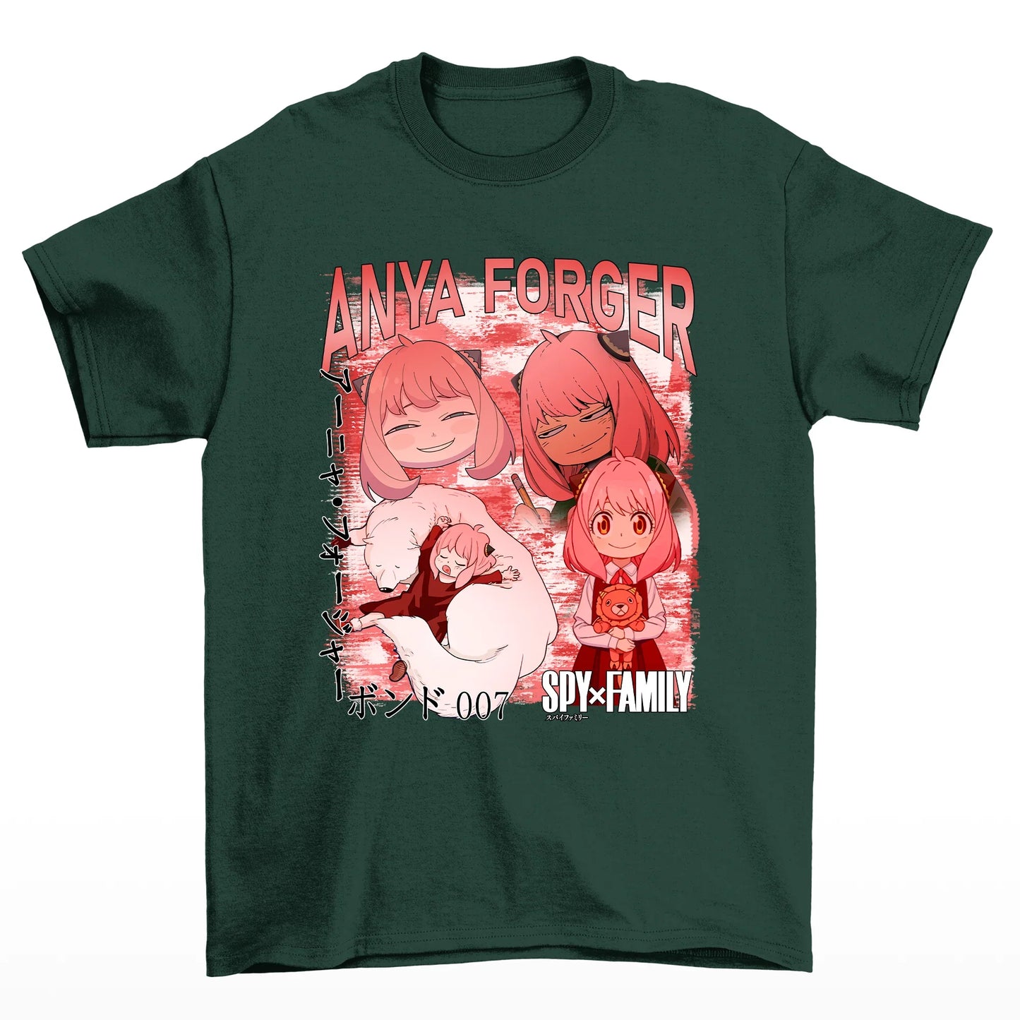 Camiseta Anya Forger Spy x Family-verde