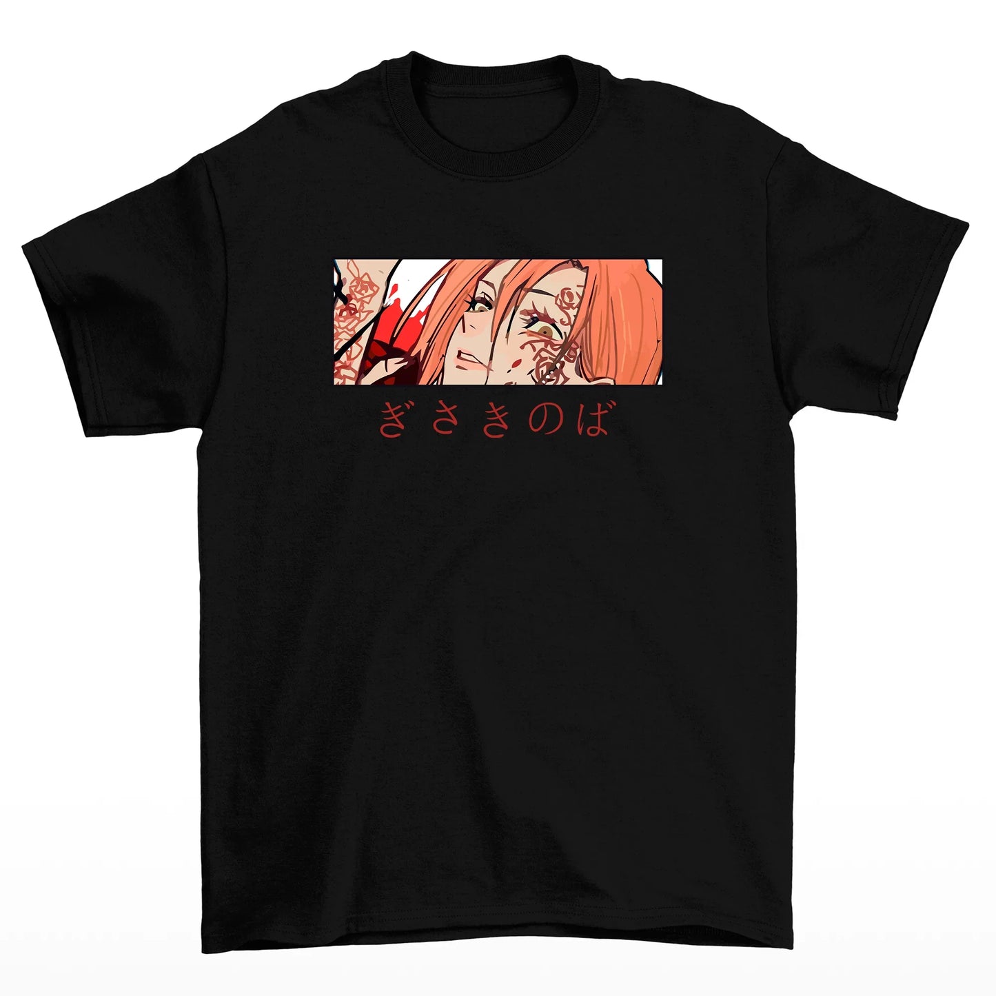 Camiseta Básica Nobara Jujutsu Kaisen- preto