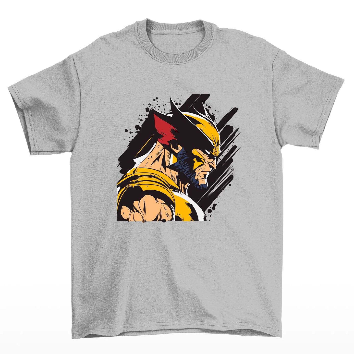 Camiseta Básica Wolverine X-Men- Cinza