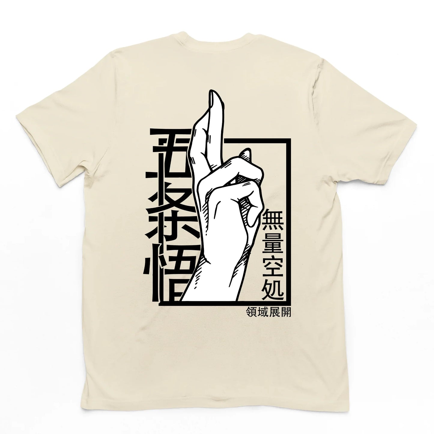 Camiseta Básica pérola Gojou Satoru Anime Jujutsu Kaisen