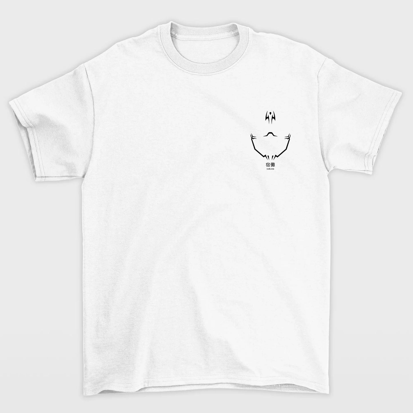 Camiseta Básica Unissex My Besto Friendo Jujutsu Kaisen- BRANCO