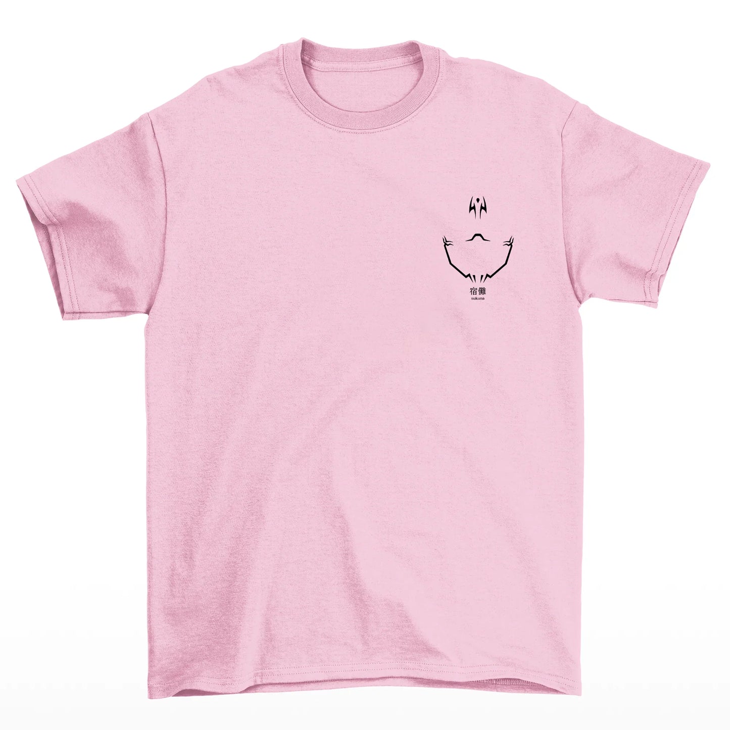 Camiseta Básica Unissex My Besto Friendo Jujutsu Kaisen- ROSA BEBE