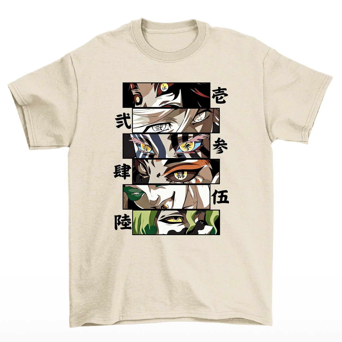 Camiseta Básica Pérola Upper Moons do anime Demon Slayer