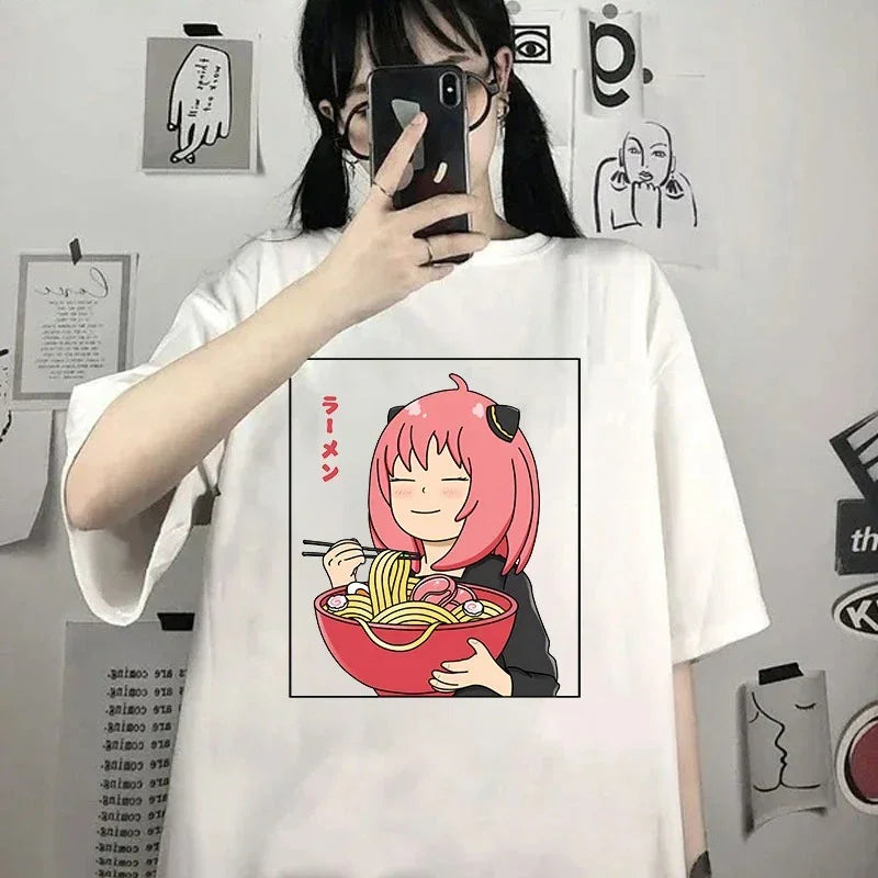 Camiseta Básica Anya Anime Spy X Family