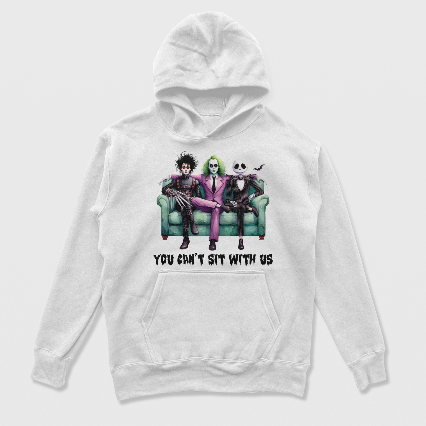 Moletom Canguru Unissex You Can't Sit With Us Beetlejuice