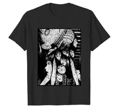 Camiseta Básica Unissex Curse Tomie Junji Ito