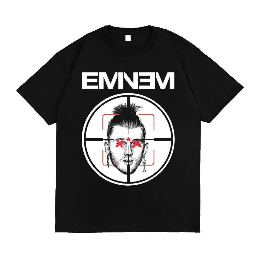 Camiseta Básica Unissex Eminem Target Sniper