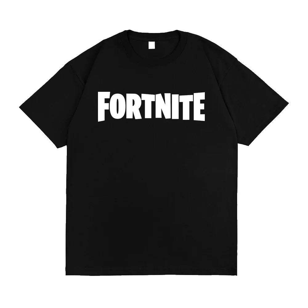 Camiseta Básica Unissex Fortnite Shooting Game