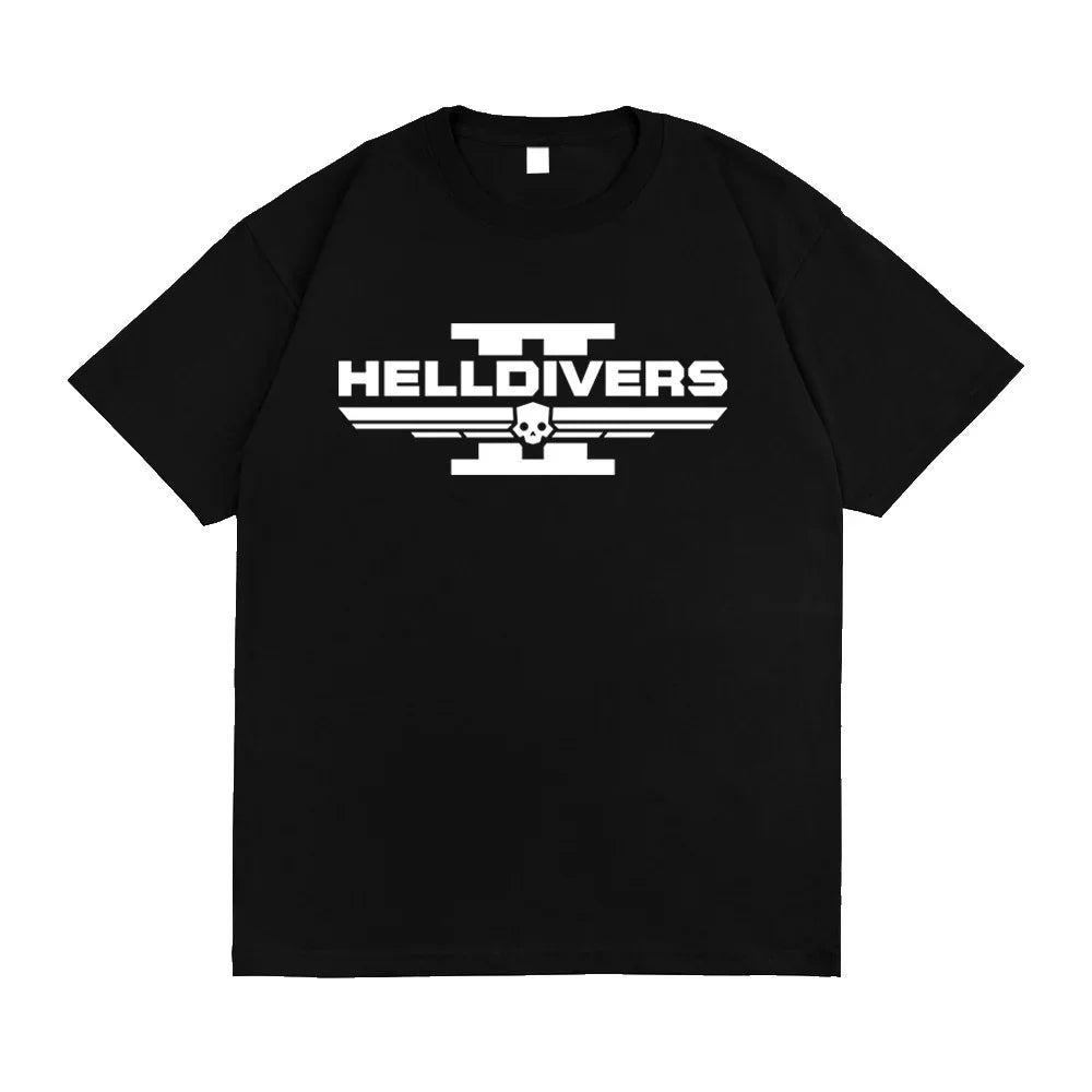 Camiseta Básica Unissex Helldivers II Game