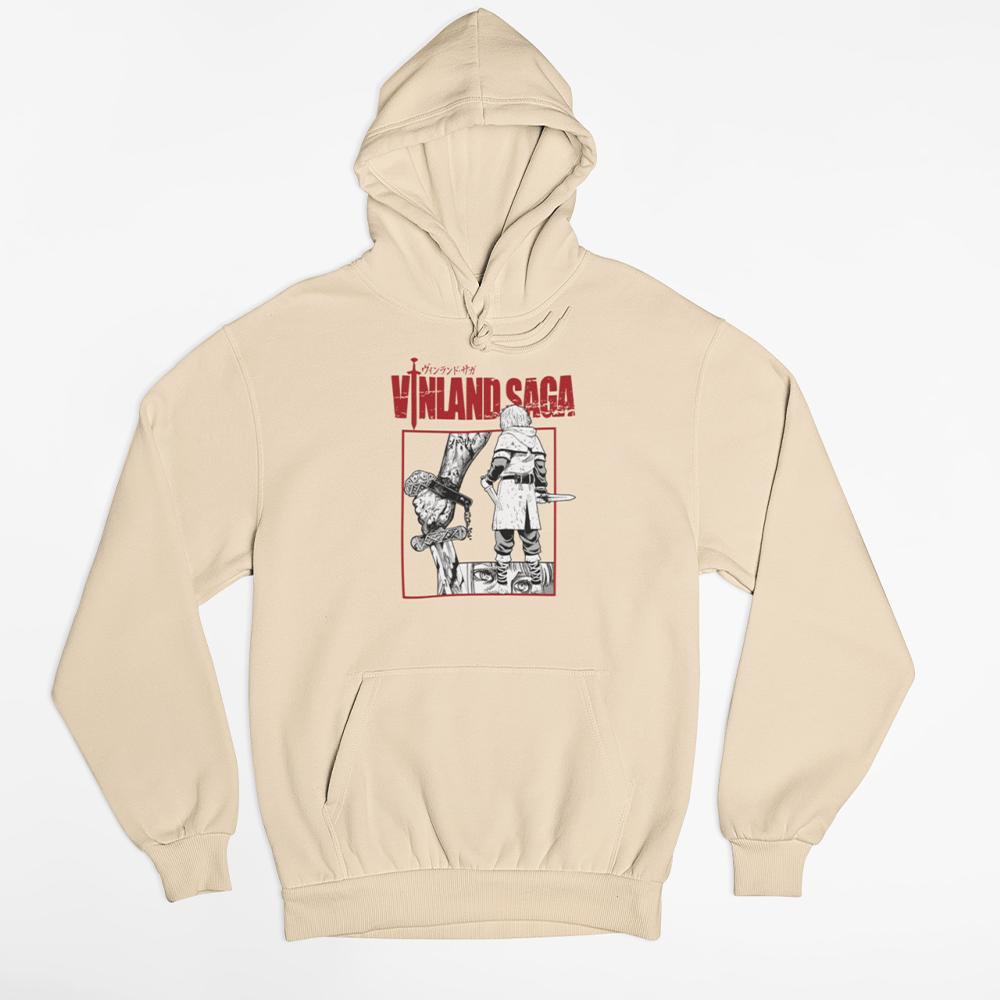 Moletom Canguru Vinland Saga Thorfinn Mangá-perola