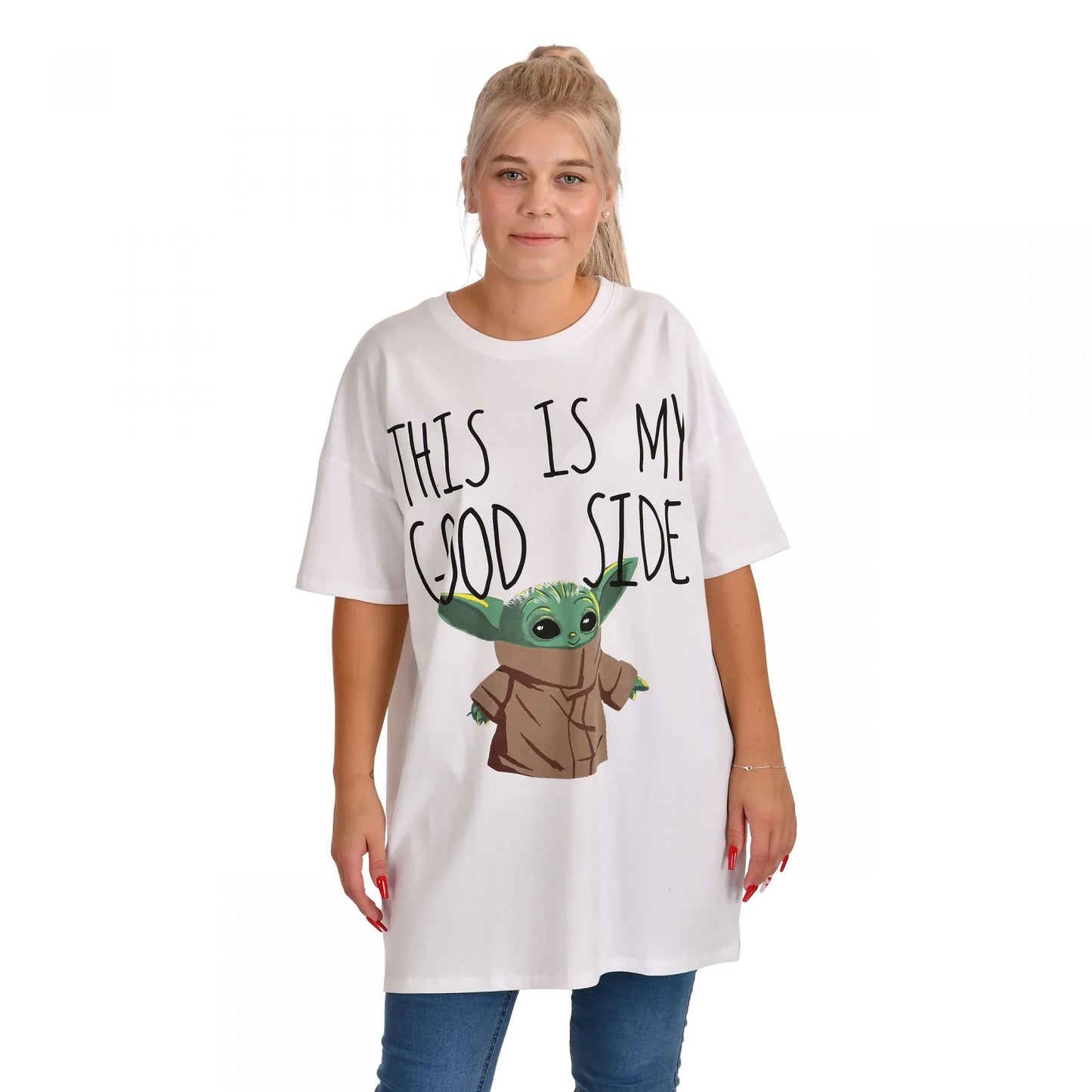 Camiseta Básica Unissex Star Wars This Is My Branco