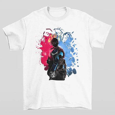 Camiseta Básica Unissex Sister Arcane League of legends Branco