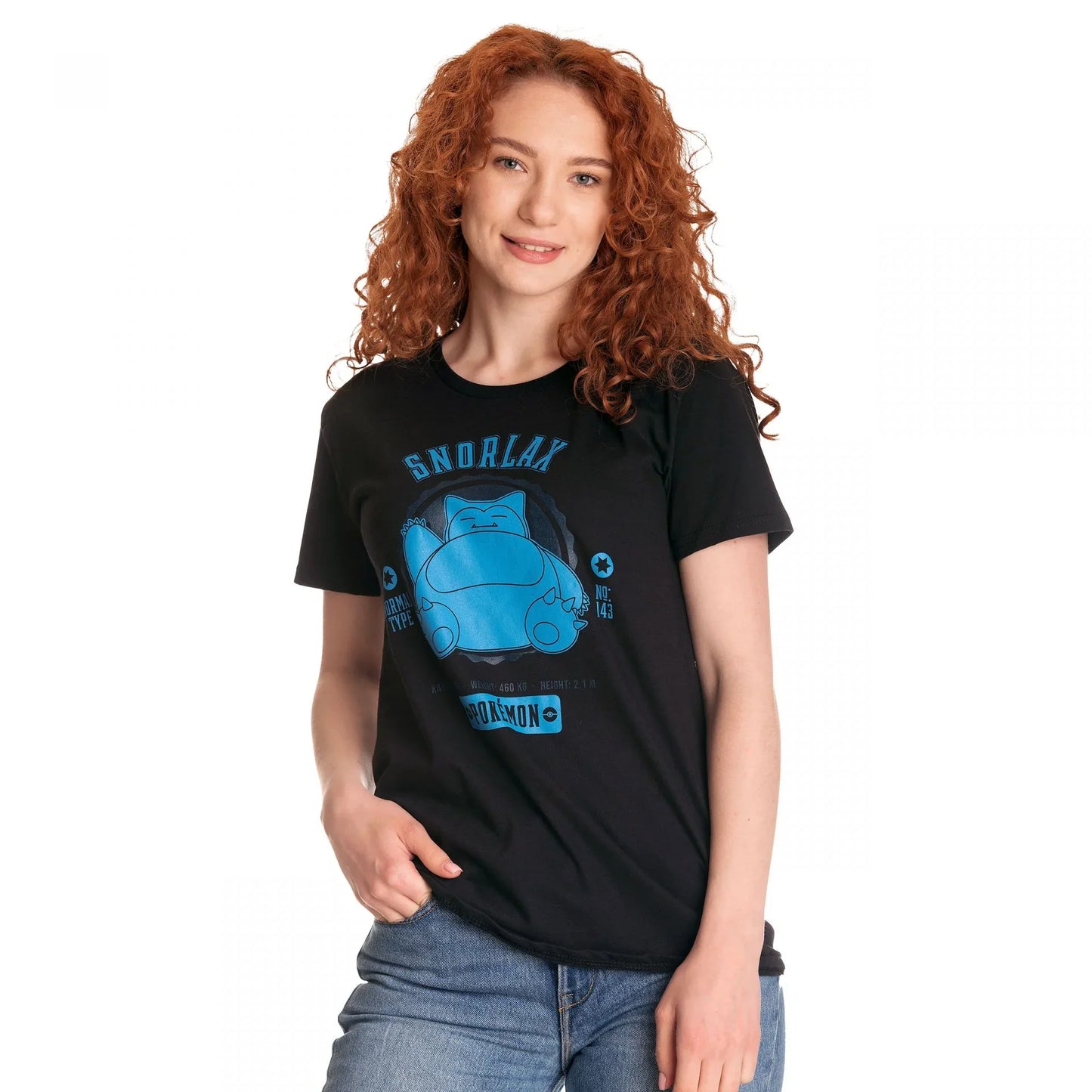Camiseta Básica Unissex Snorlax Normal Type Pokemon