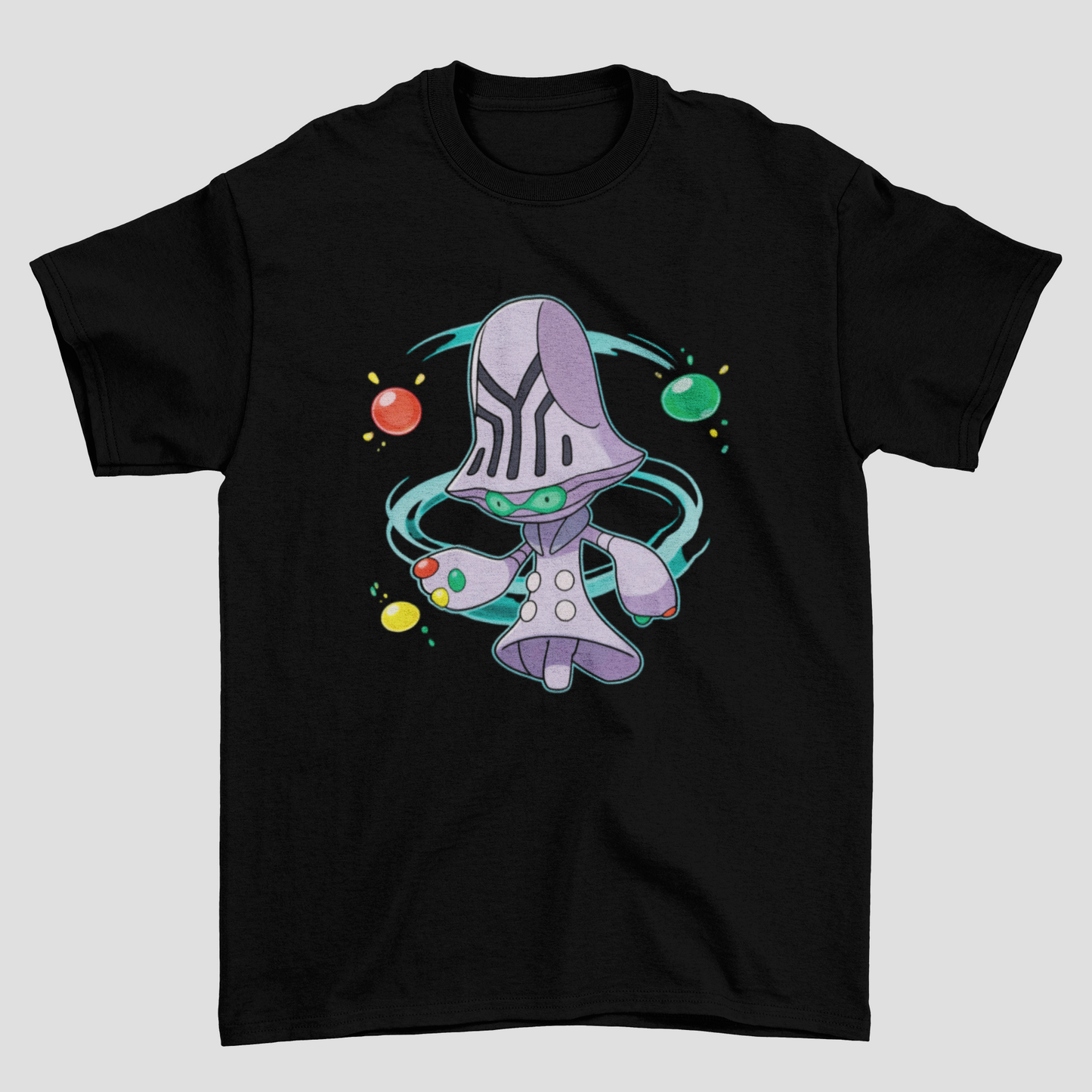 Camiseta Básica Unissex Pokemon Beheeyem Graphic
