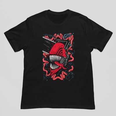 Camiseta Básica Unissex Chainsaw Man V29