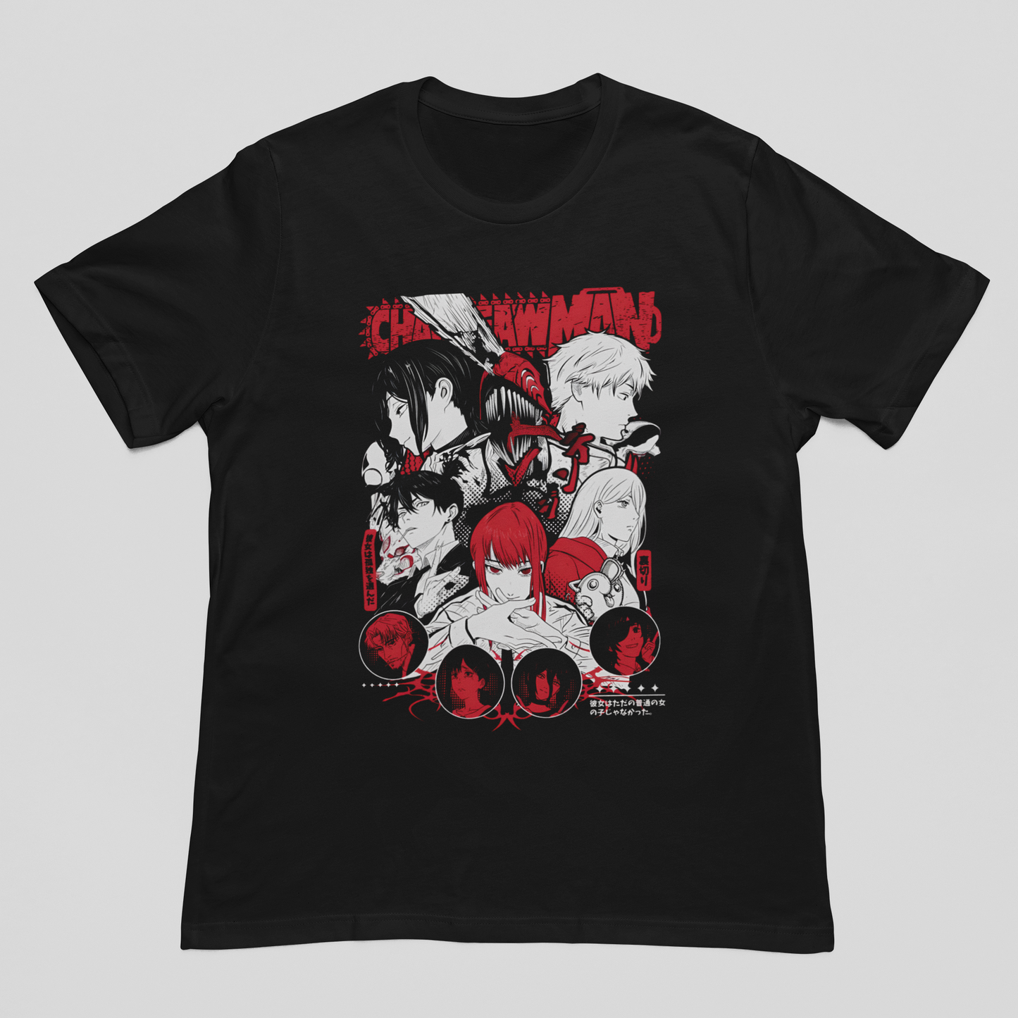 Camiseta Básica Unissex Chainsaw Man Reze Arc