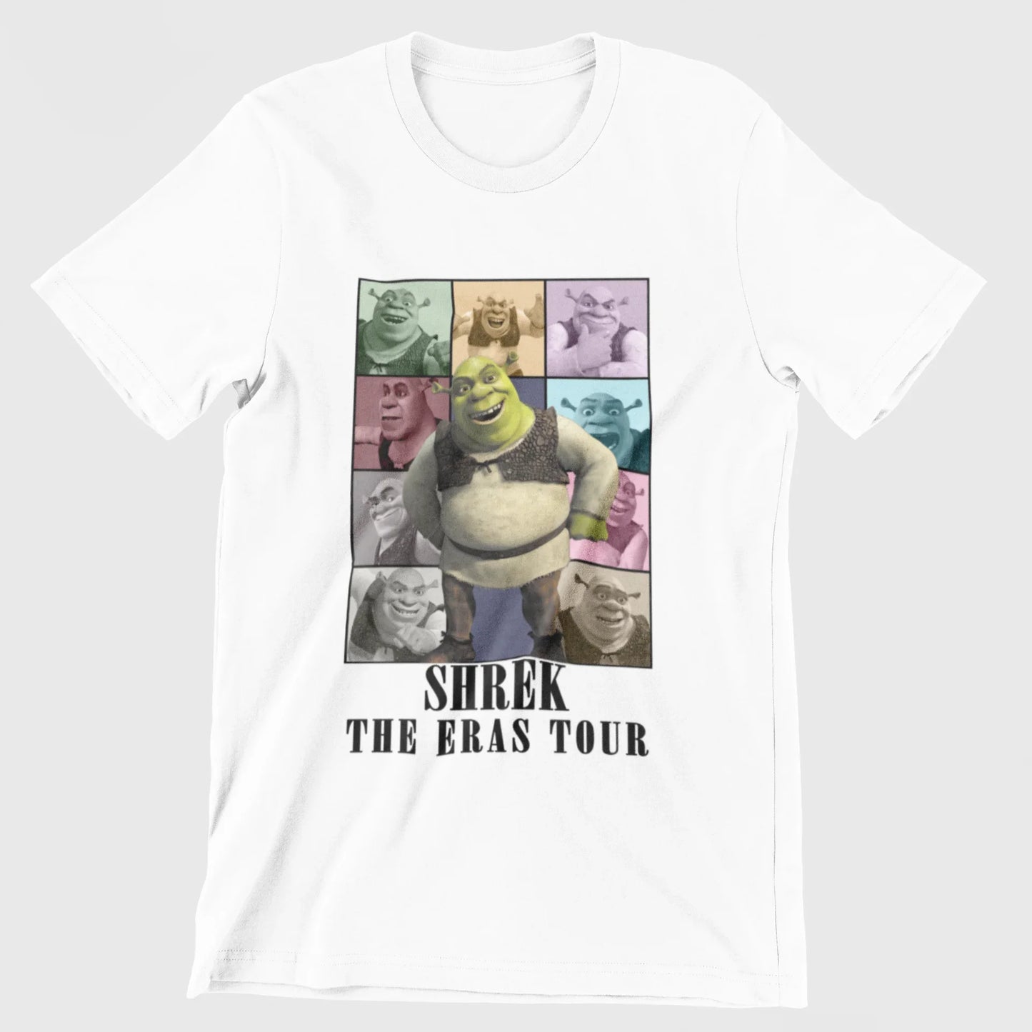 Camiseta Básica Shrek The Eras Tour Branco
