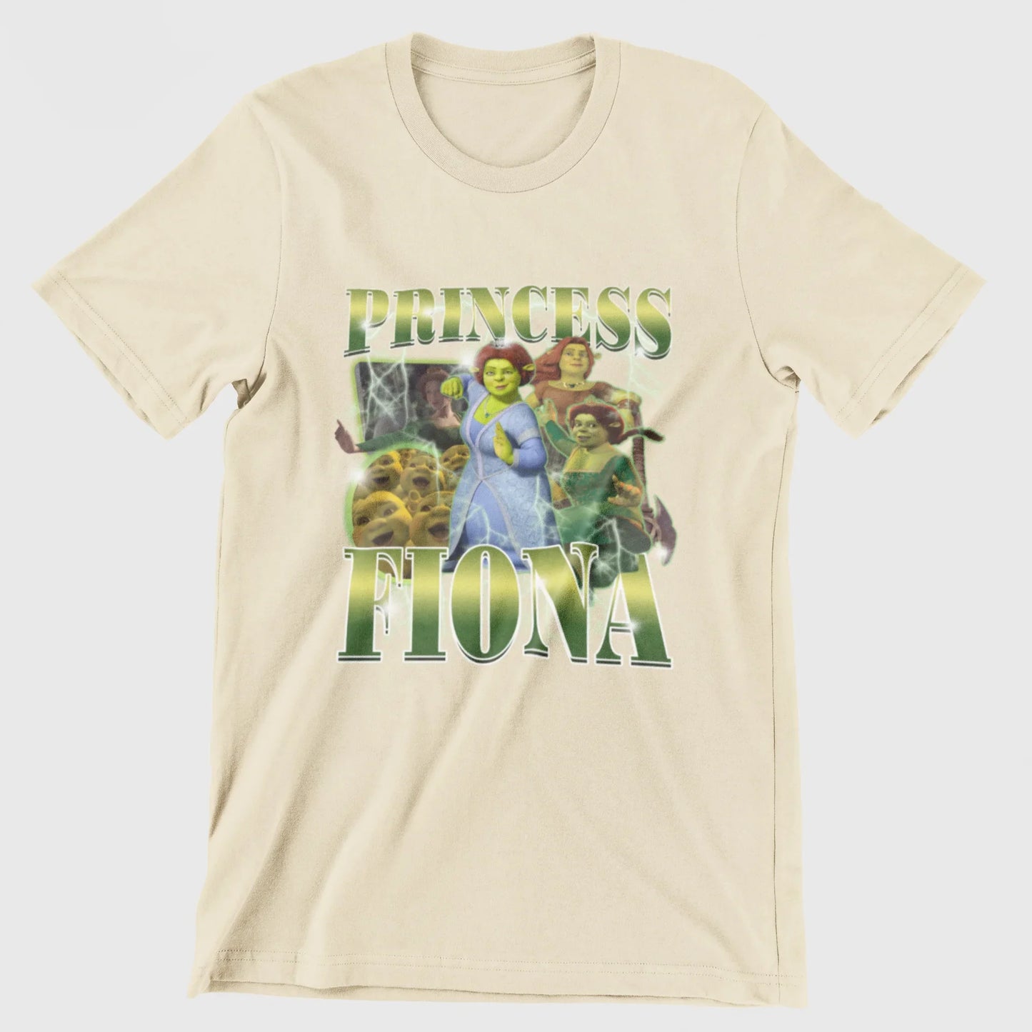 Camiseta Básica Princesa Fiona Shrek Pérola