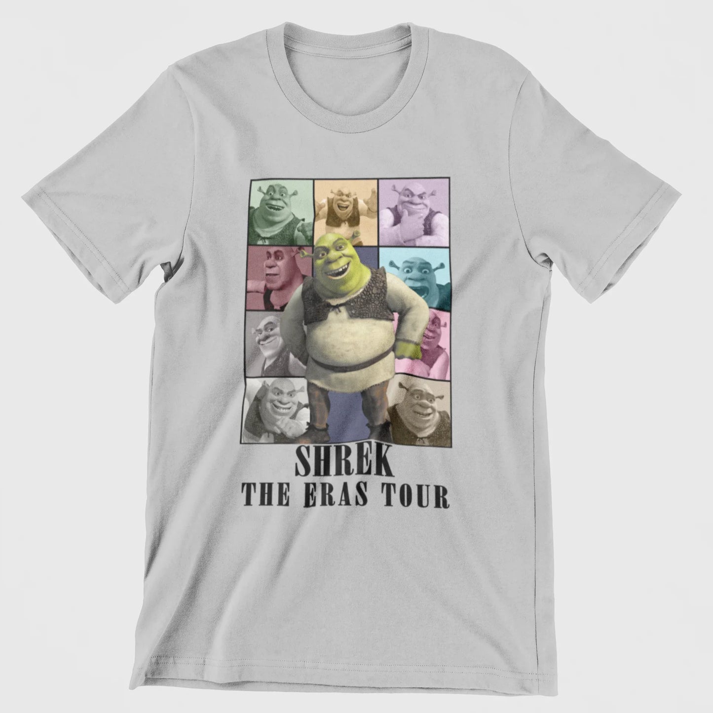 Camiseta Básica Shrek The Eras Tour Cinza