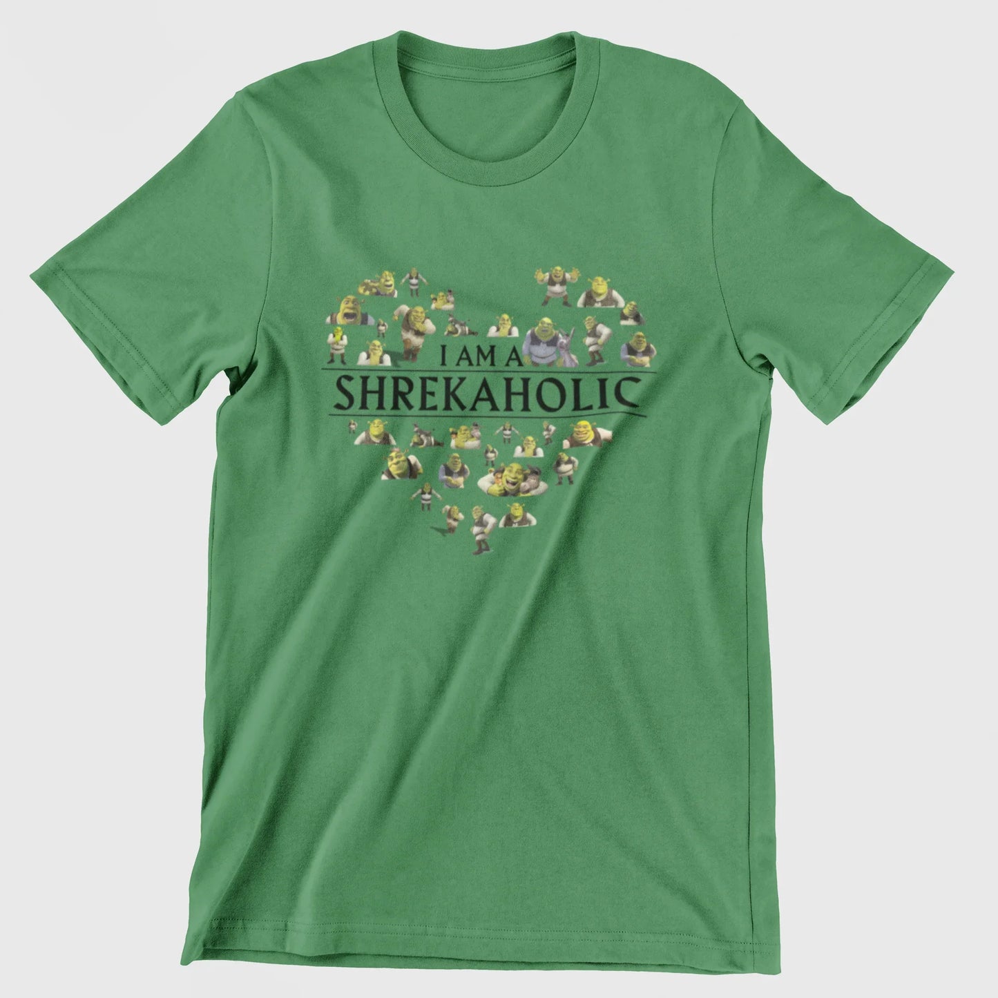 Camiseta Básica Shrekaholic Verde