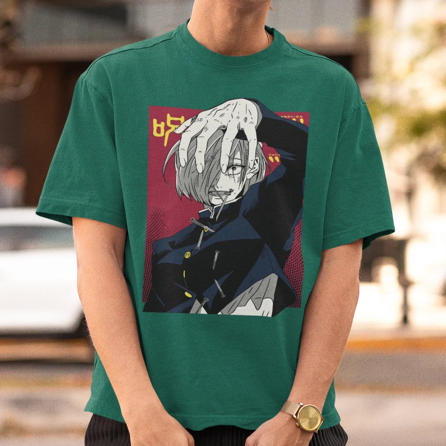 Camiseta Básica Unissex Jujutsu Kaisen Nobara Mood