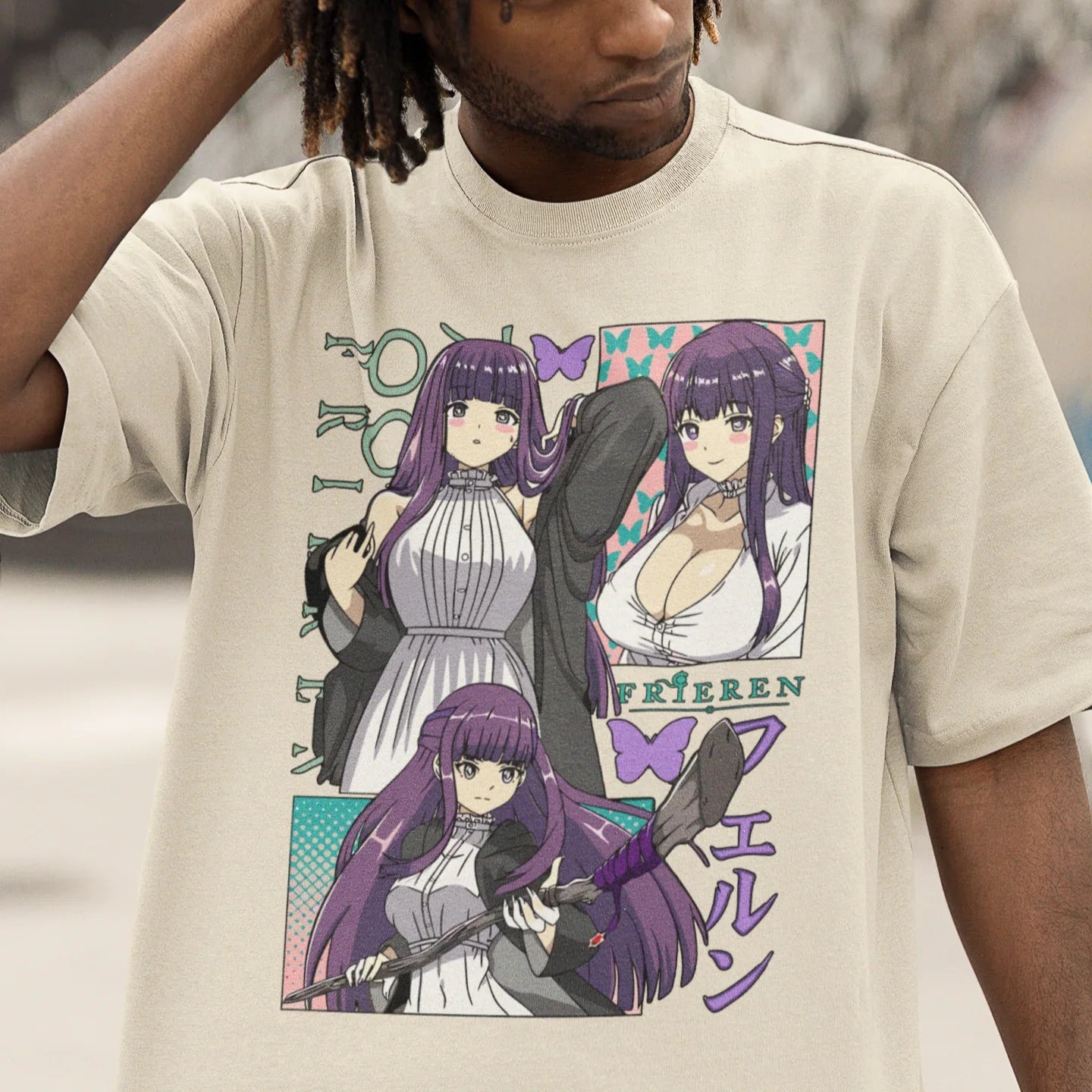 Camiseta Básica Unissex Frieren Fern's