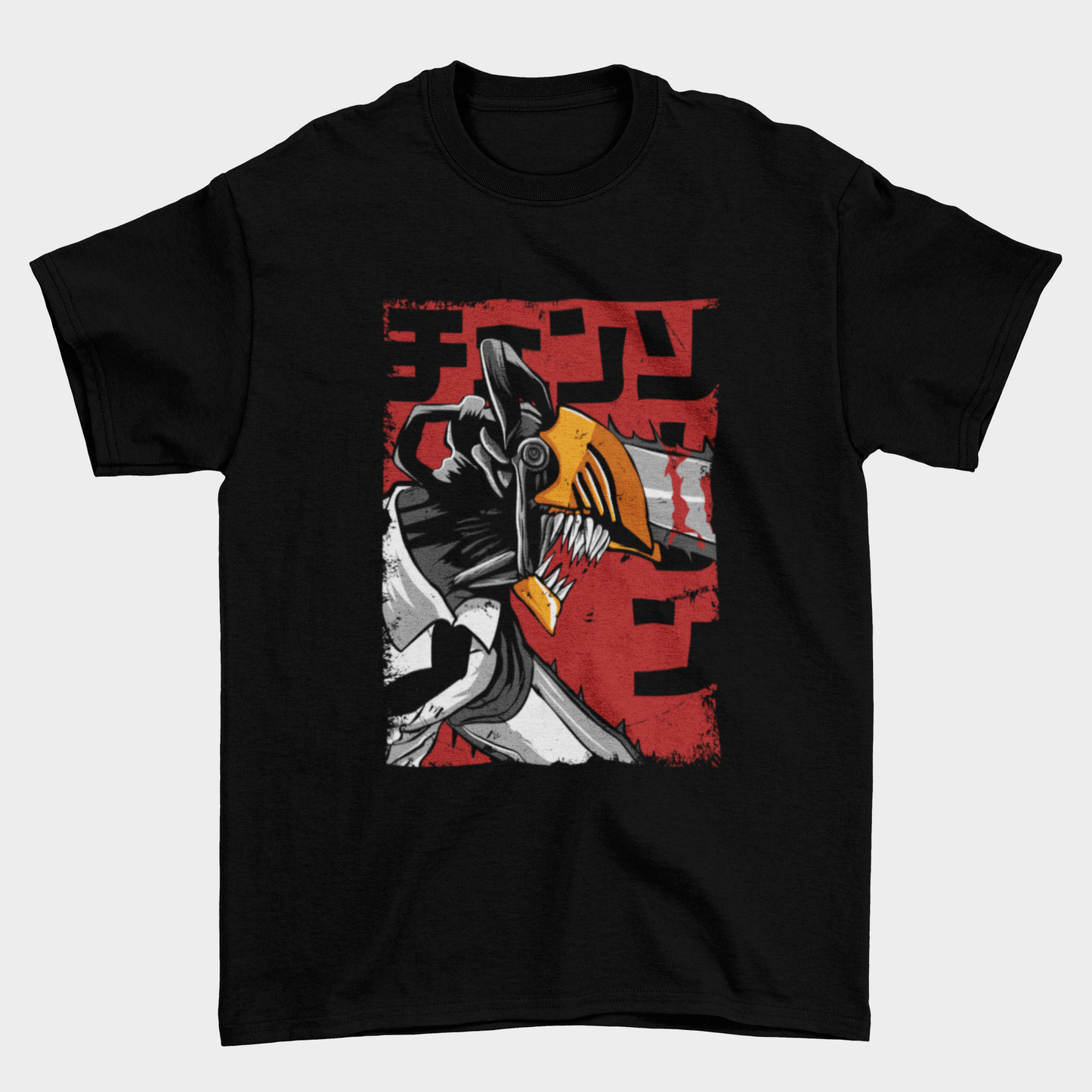 Camiseta Básica Unissex Chainsaw Man Denji Graphic