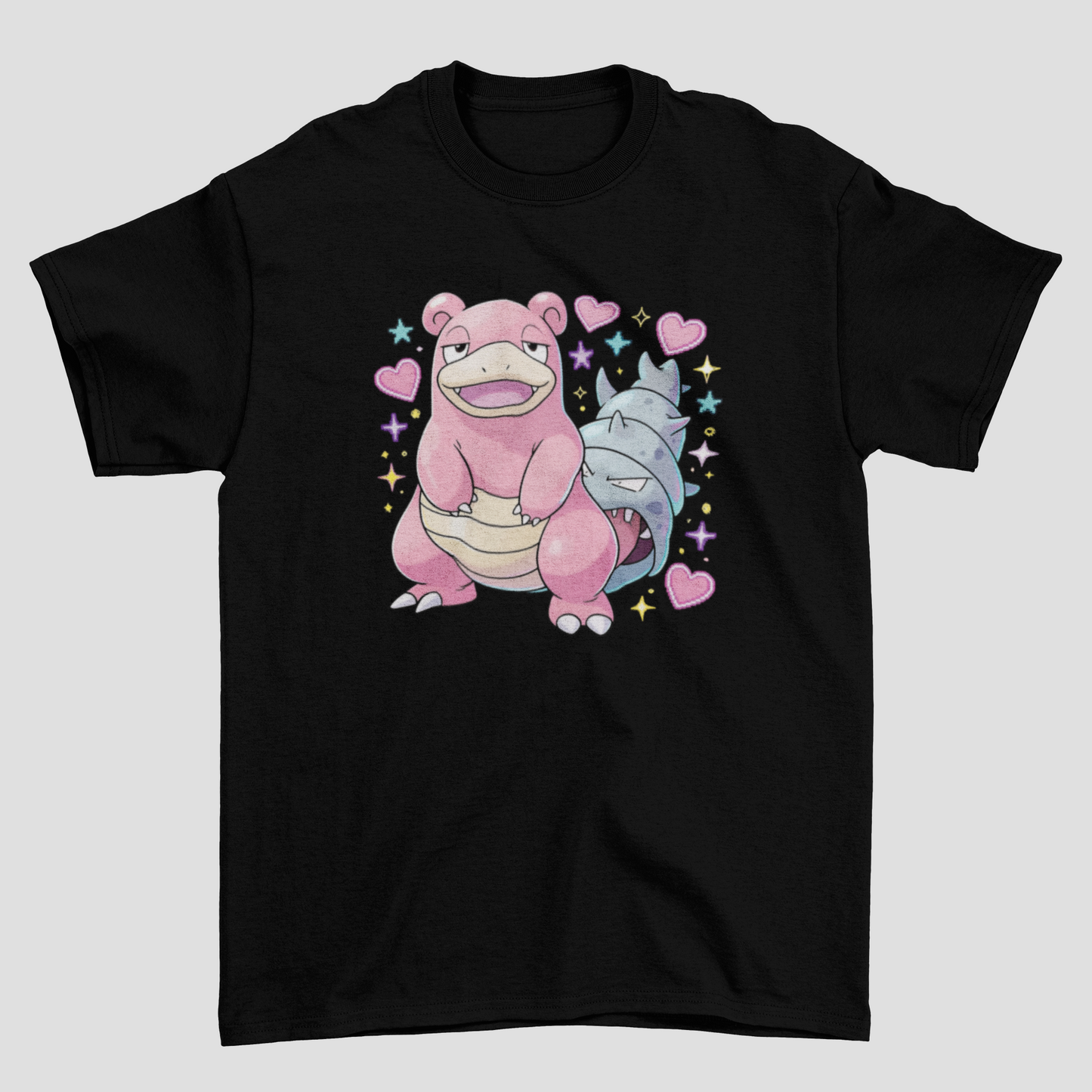 Camiseta Básica Unissex Pokemon Slowbro
