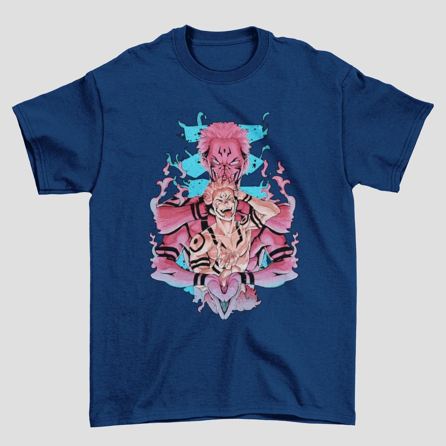 Camiseta Básica Unissex Ryuomen Sukuna Curse King Jujutsu Kaisen