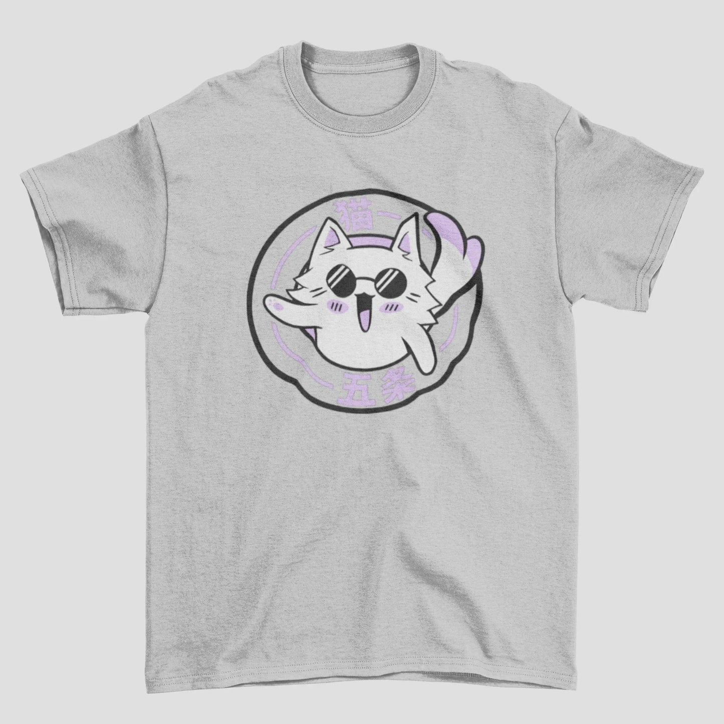 Camiseta Básica Unissex Jujutsu Kaisen Gato Gojo