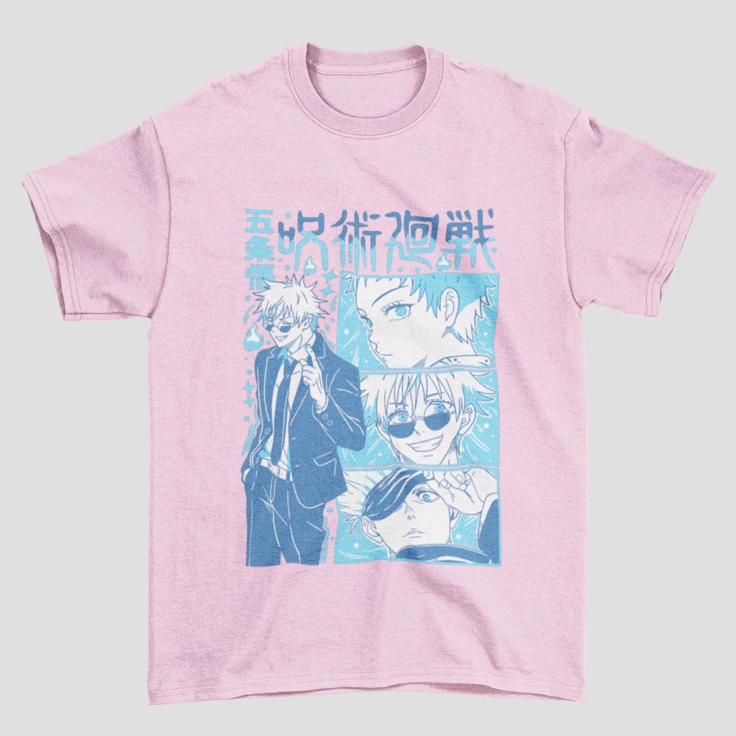Camiseta Básica Unissex Jujutsu Kaisen Gojo Collab