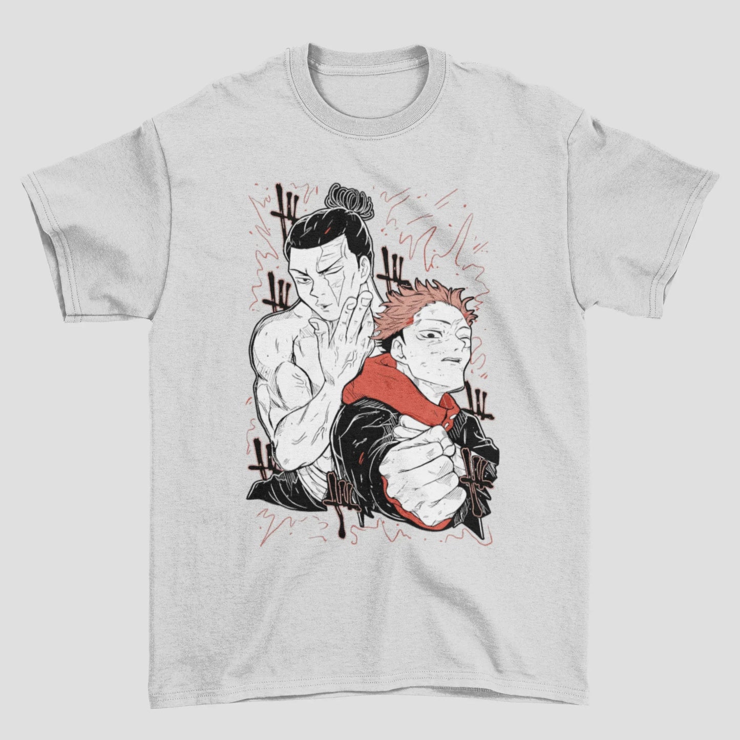 Camiseta Básica Unissex Jujutsu Kaisen Itadori Todo