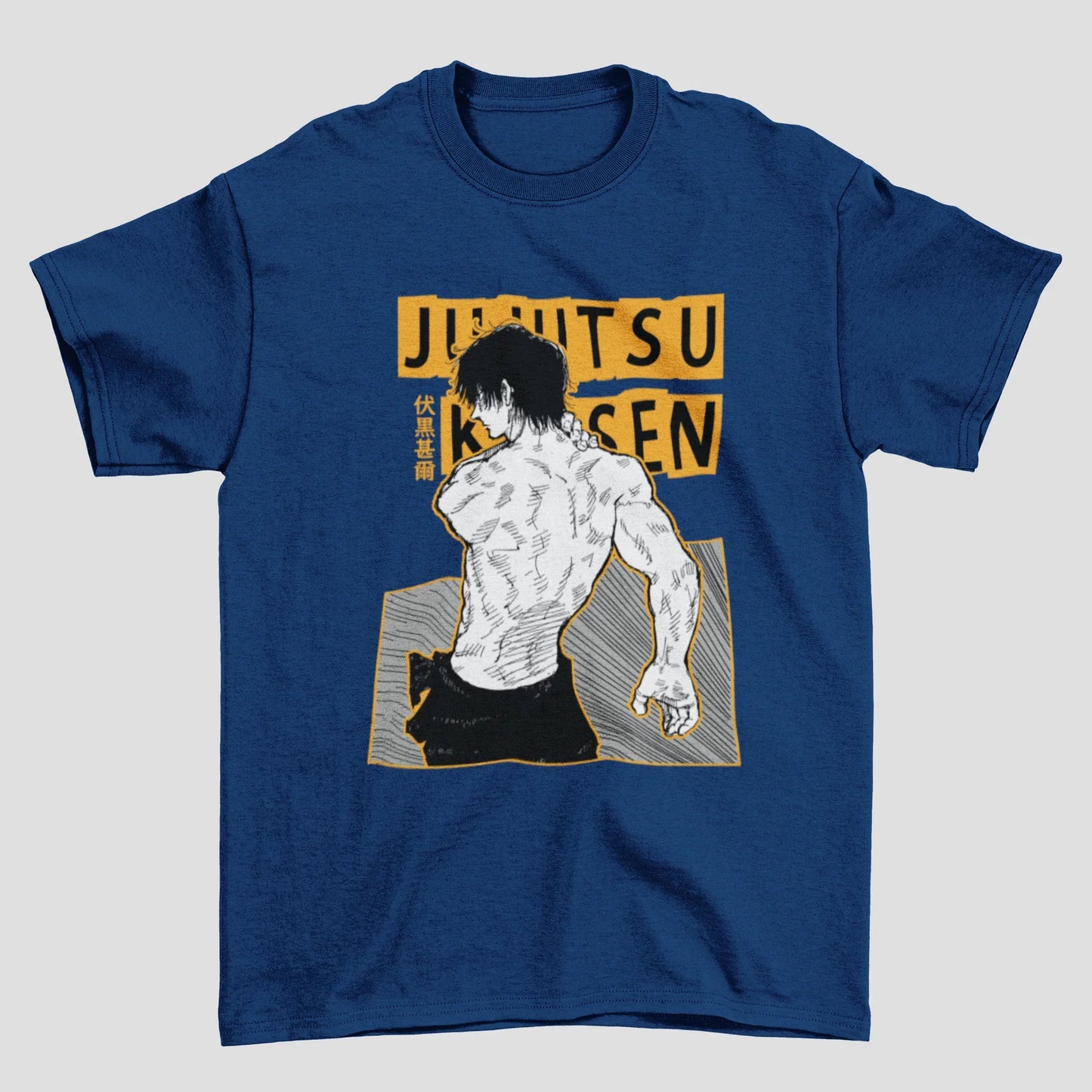Camiseta Básica Unissex Fushiguro Toji Fashion Jujutsu Kaisen