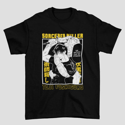 Camiseta Básica Toji Fushiguro Jujutsu Kaisen