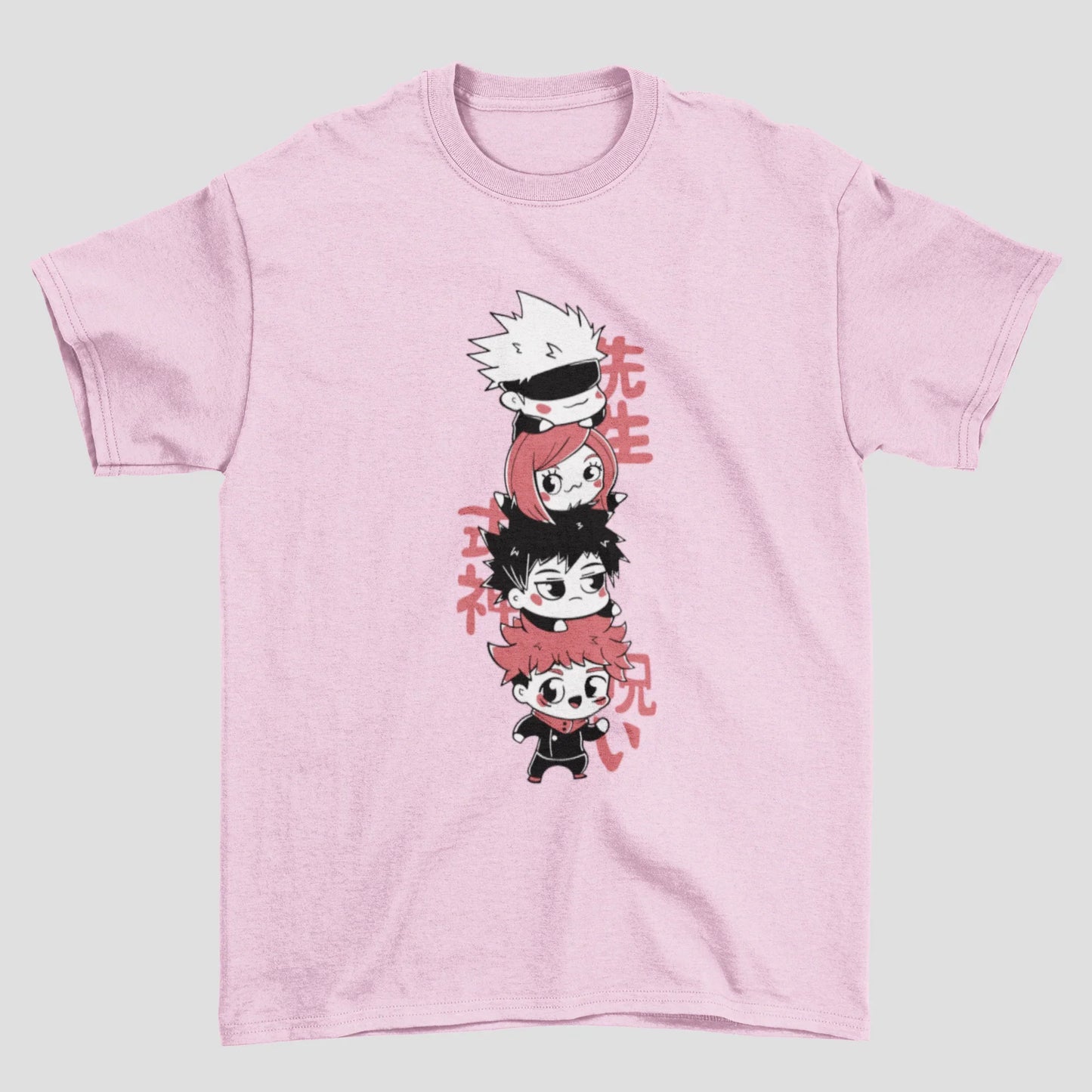 Camiseta Básica Unissex Jujutsu Kaisen Kawaii Sorceress