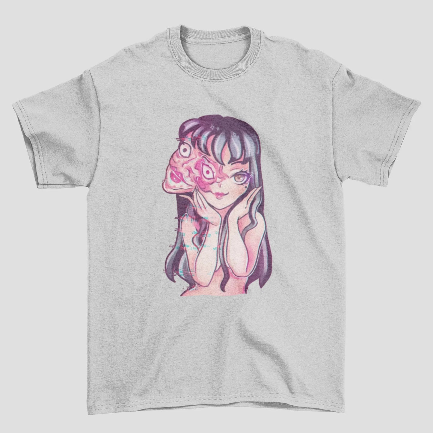 Camiseta Básica Unissex Junji Ito Sexy Girl