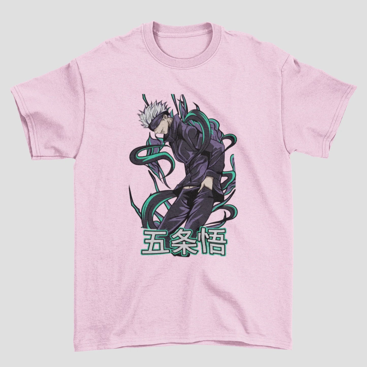 Camiseta Básica Satoru Gojo Jujutsu Kaisen